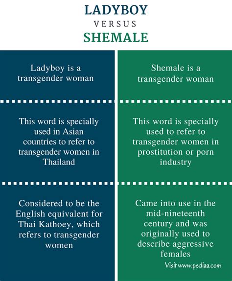 shem ale|Difference Between Transgender and She